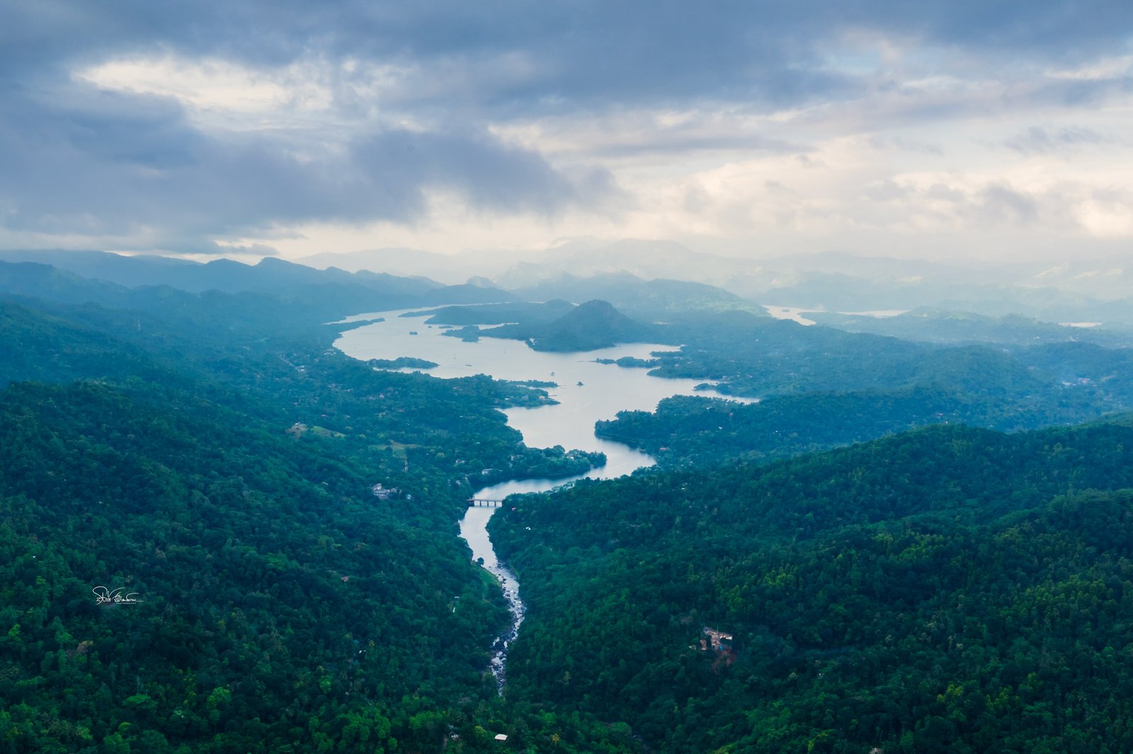 Sri Lankan gem mining landscape - natural environment surrounding gem-producing regions