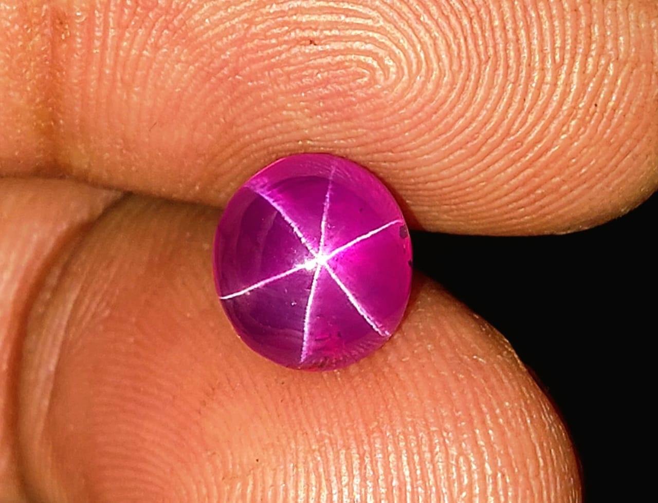 Green sapphire macro photograph